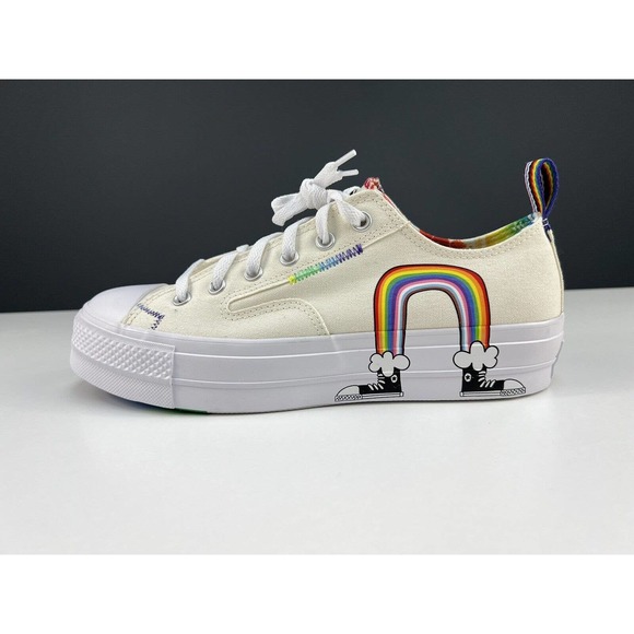 Converse Shoes - Converse Chuck Taylor All Star Lift Platform Low Pride Womens US 11.5 A02264C